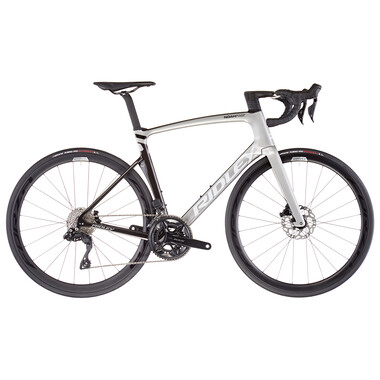 Bicicleta de carrera RIDLEY NOAH FAST DISC Shimano 105 DI2 34/50 Gris/Negro 2023 0